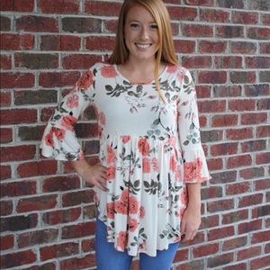 Boutique Floral Tunic